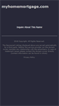 Mobile Screenshot of myhomemortgage.com
